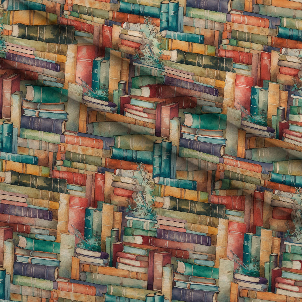 Storybook Vines Pattern 1 Minky Fabric
