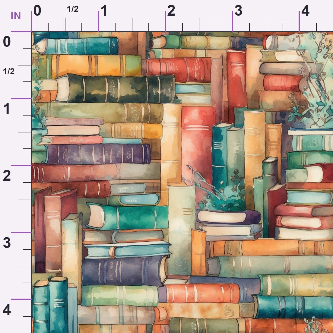 Storybook Vines Pattern 1 Minky Fabric