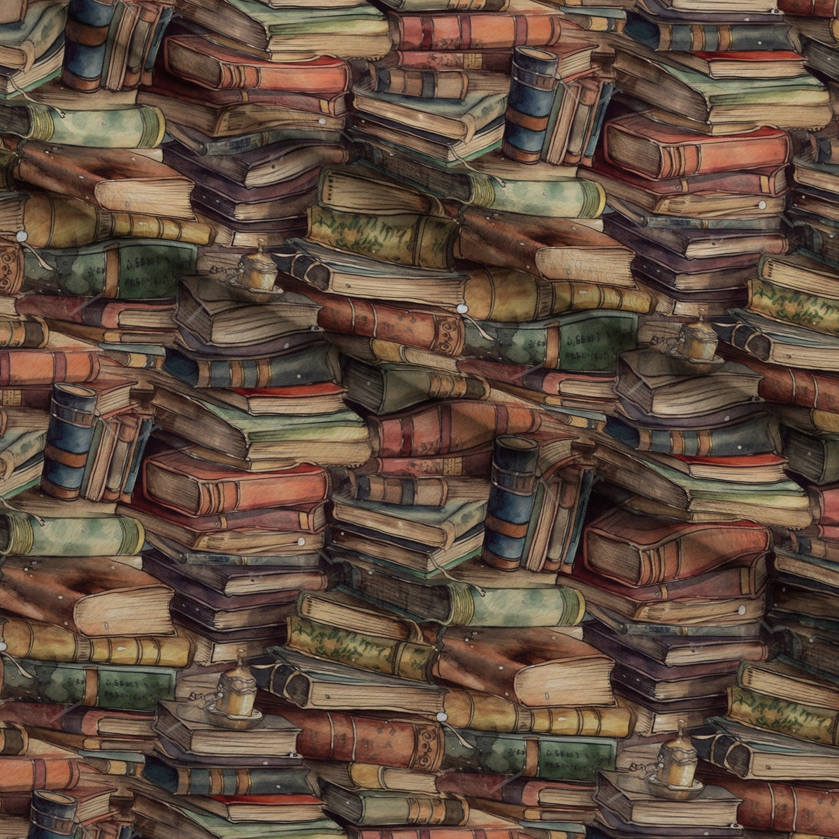 Storybook Vines Pattern 16 Minky Fabric
