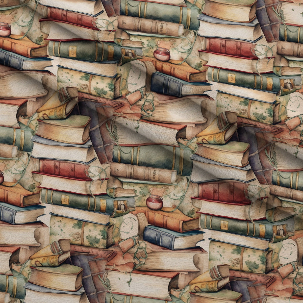 Storybook Vines Pattern 2 Minky Fabric