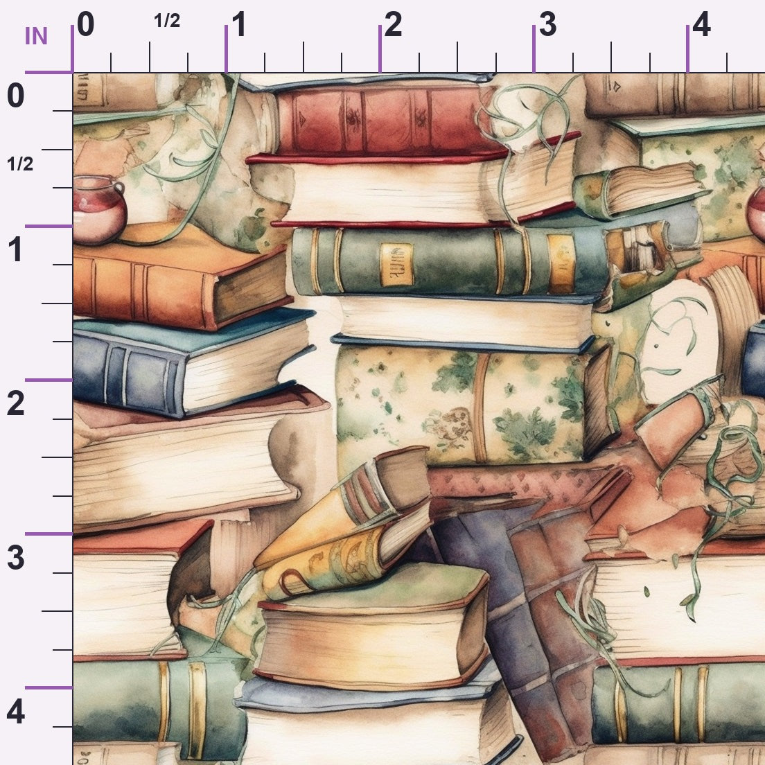 Storybook Vines Pattern 2 Minky Fabric