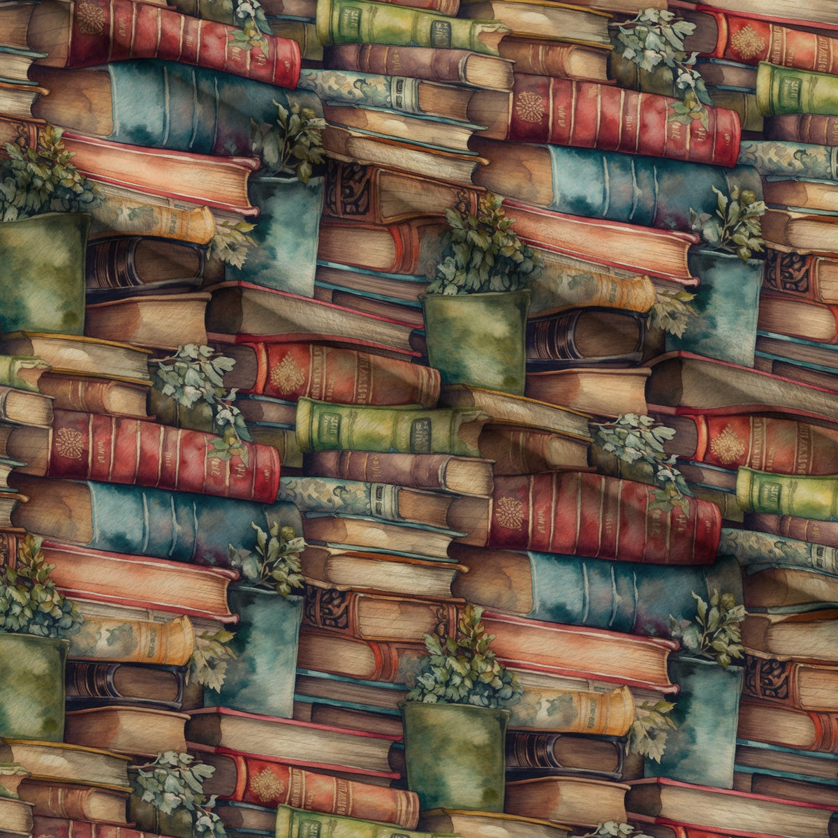 Storybook Vines Pattern 4 Minky Fabric