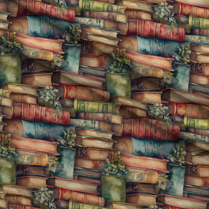 Storybook Vines Pattern 4 Minky Fabric