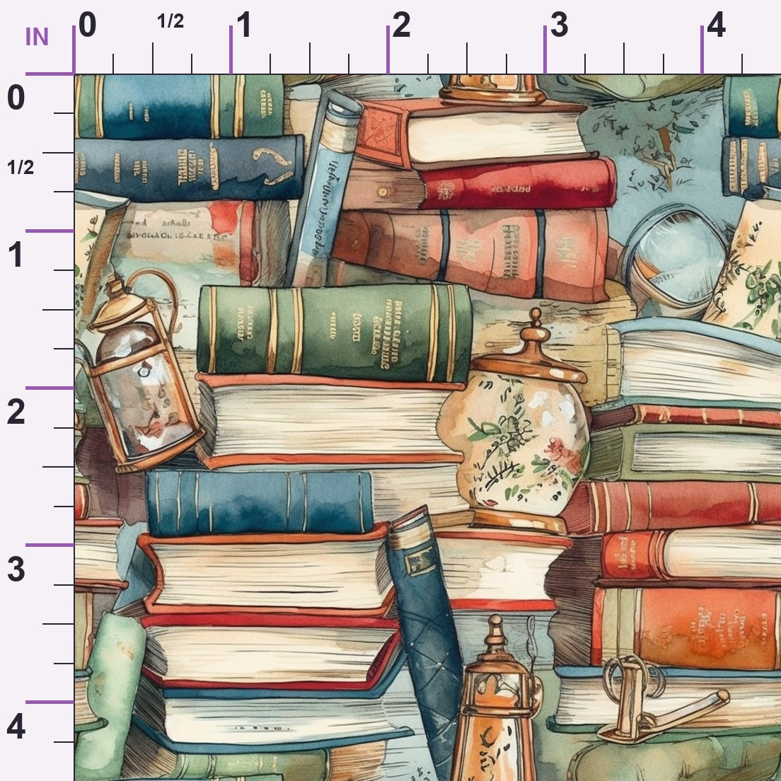 Storybook Vines Pattern 8 Minky Fabric