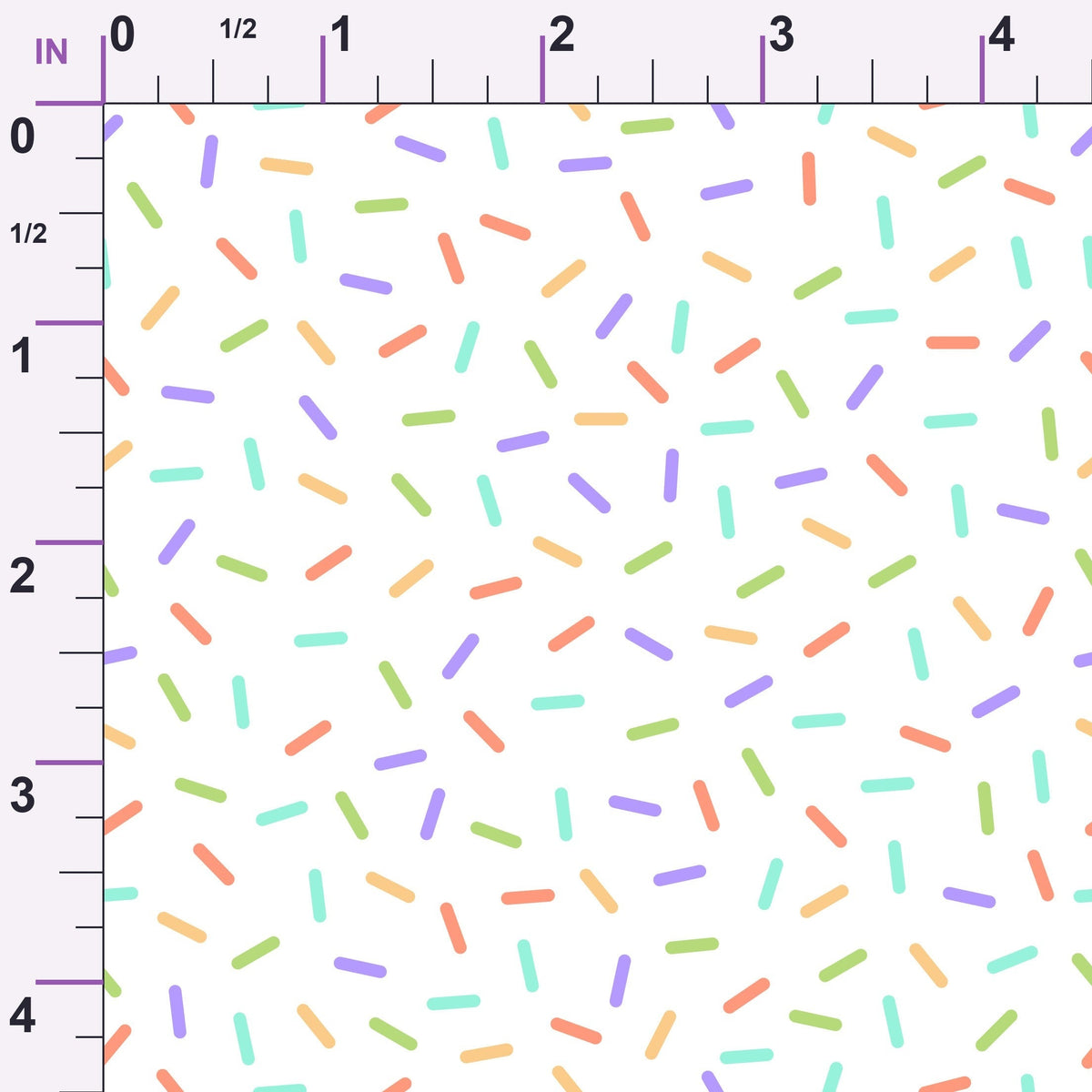 Sugar Confetti Pattern 3 Minky Fabric