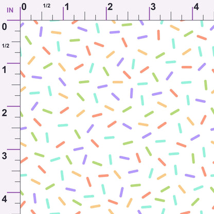 Sugar Confetti Pattern 3 Minky Fabric