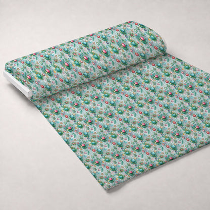 Sugarplum Baubles Pattern 2 Minky Fabric