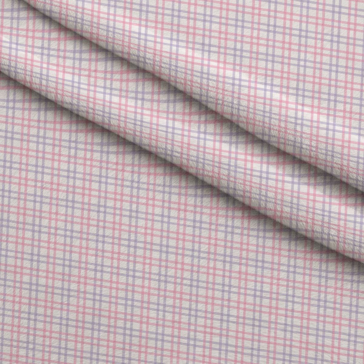 Sugarplum Checks Pattern 1 Minky Fabric