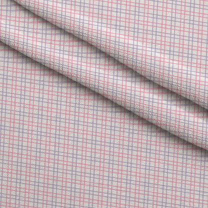 Sugarplum Checks Pattern 1 Minky Fabric