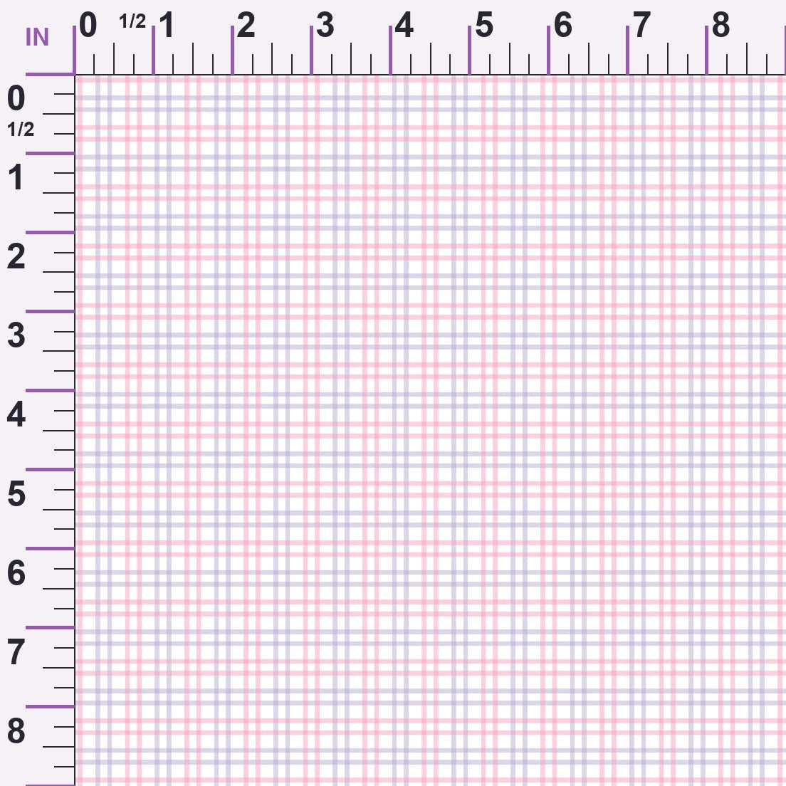 Sugarplum Checks Pattern 1 Minky Fabric