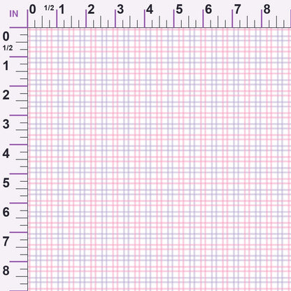 Sugarplum Checks Pattern 1 Minky Fabric