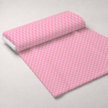 Sugarplum Checks Pattern 15 Minky Fabric