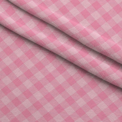 Sugarplum Checks Pattern 15 Minky Fabric
