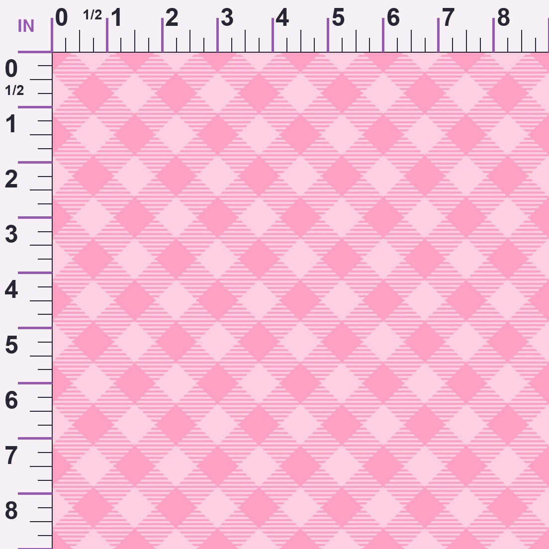 Sugarplum Checks Pattern 15 Minky Fabric