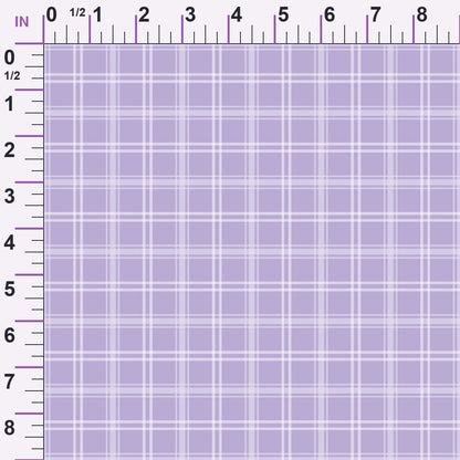 Sugarplum Checks Pattern 16 Minky Fabric