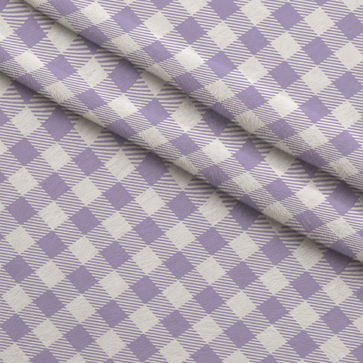 Sugarplum Checks Pattern 17 Minky Fabric
