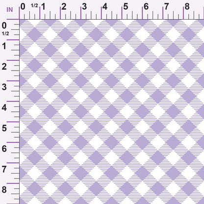 Sugarplum Checks Pattern 17 Minky Fabric