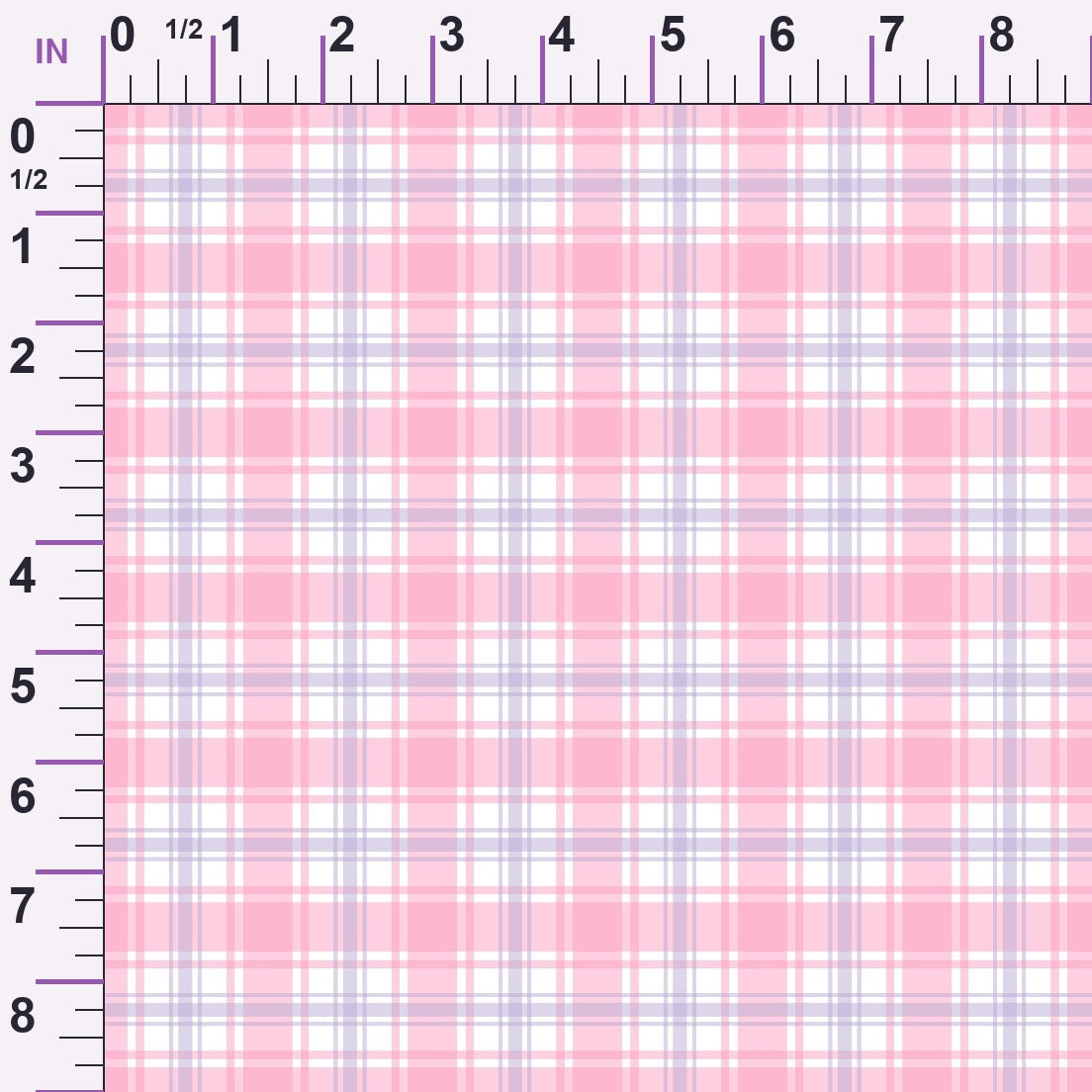 Sugarplum Checks Pattern 18 Minky Fabric