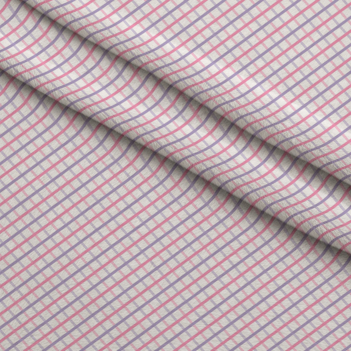 Sugarplum Checks Pattern 19 Minky Fabric