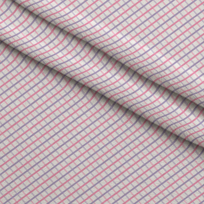 Sugarplum Checks Pattern 19 Minky Fabric