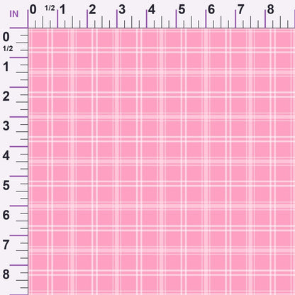 Sugarplum Checks Pattern 2 Minky Fabric