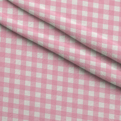Sugarplum Checks Pattern 20 Minky Fabric