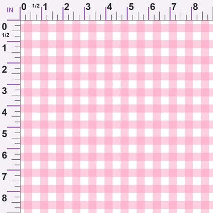 Sugarplum Checks Pattern 20 Minky Fabric