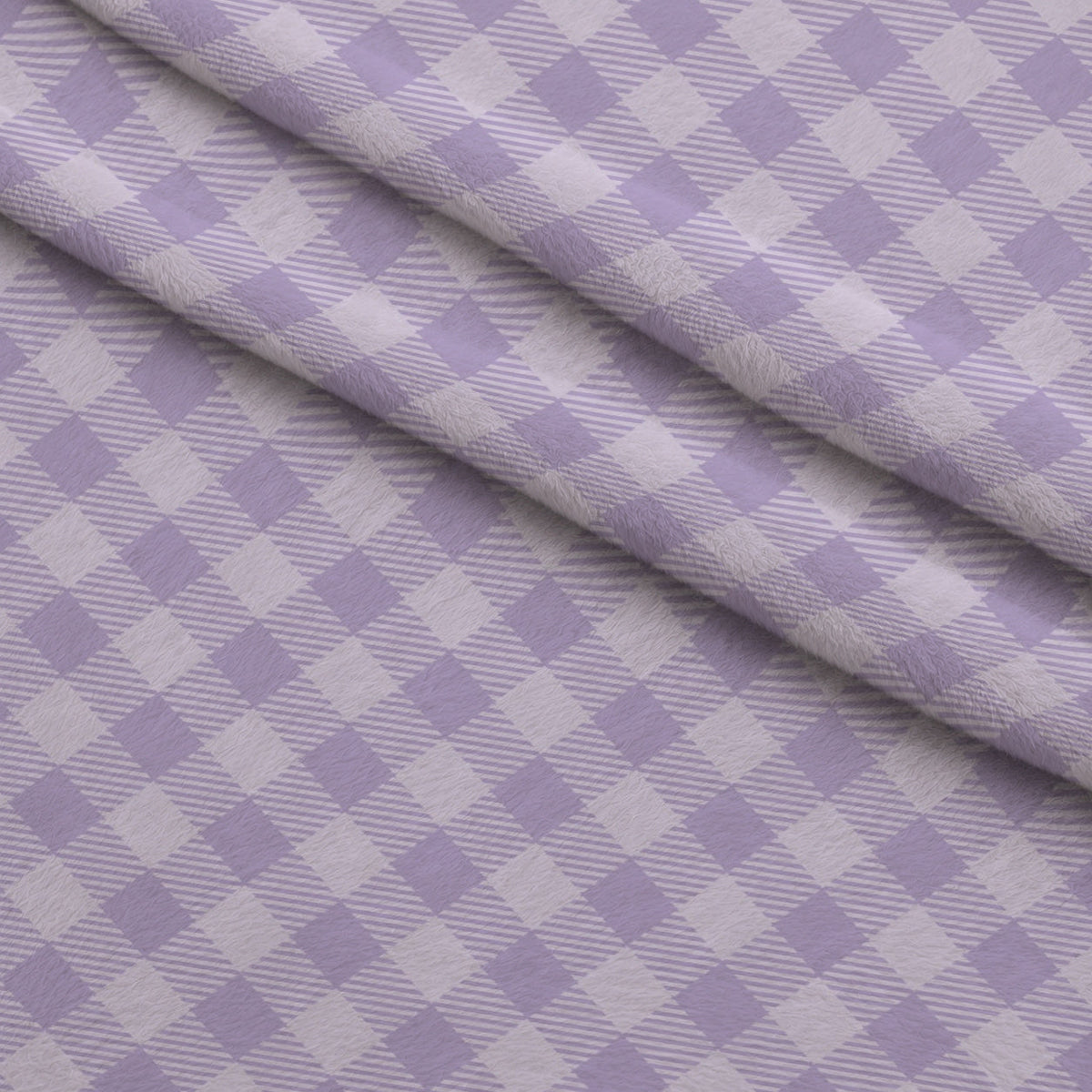 Sugarplum Checks Pattern 3 Minky Fabric