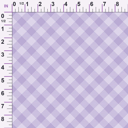 Sugarplum Checks Pattern 3 Minky Fabric
