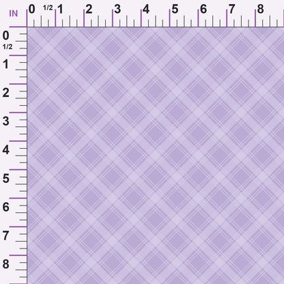 Sugarplum Checks Pattern 4 Minky Fabric
