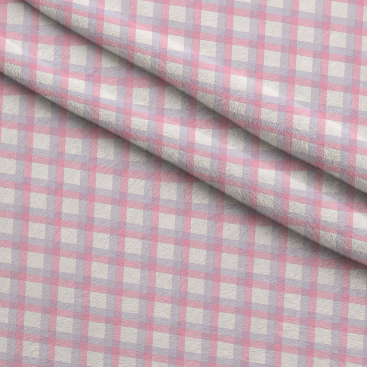 Sugarplum Checks Pattern 6 Minky Fabric