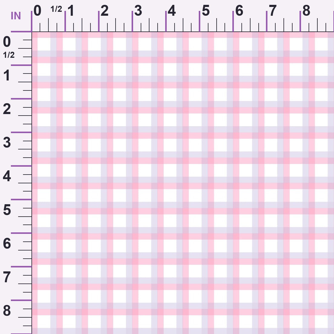 Sugarplum Checks Pattern 6 Minky Fabric