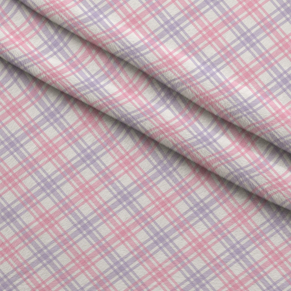 Sugarplum Checks Pattern 8 Minky Fabric