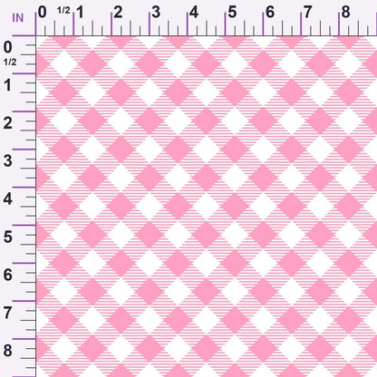 Sugarplum Checks Pattern 9 Minky Fabric