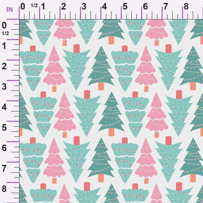 Sugarplum Holiday Pattern 1 Minky Fabric