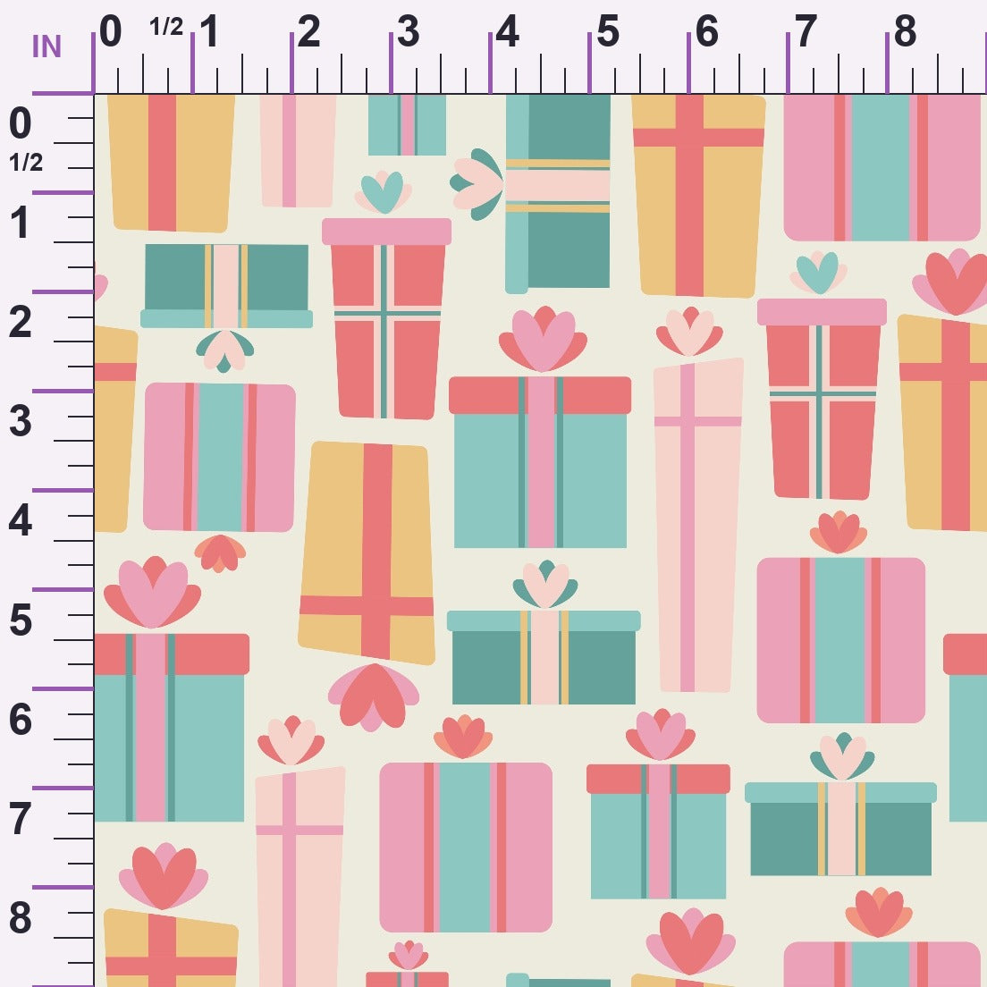 Sugarplum Holiday Pattern 3 Minky Fabric