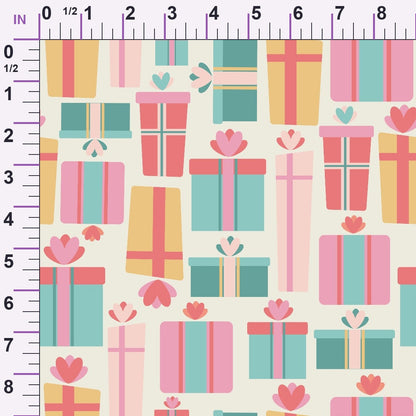 Sugarplum Holiday Pattern 3 Minky Fabric