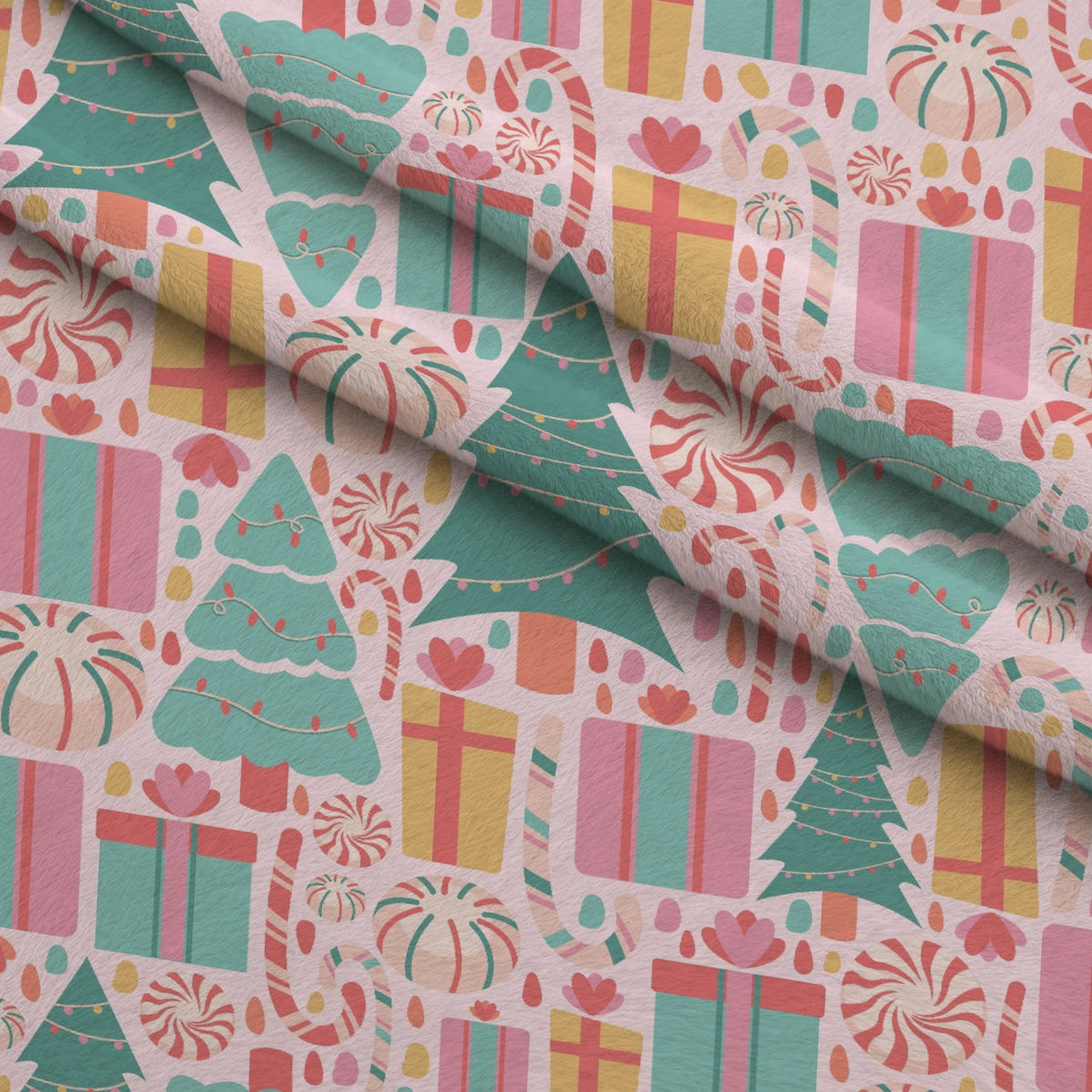 Sugarplum Holiday Pattern 5 Minky Fabric