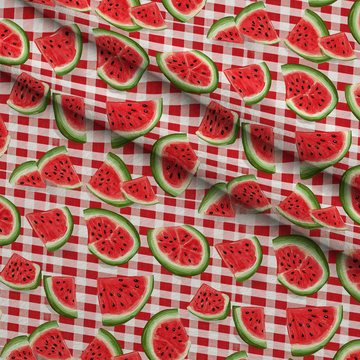 Summer Melon Slices Pattern 10 Minky Fabric