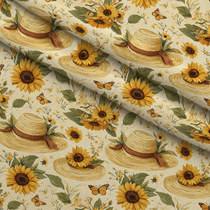 Sunflower Stroll Pattern 11 Minky Fabric