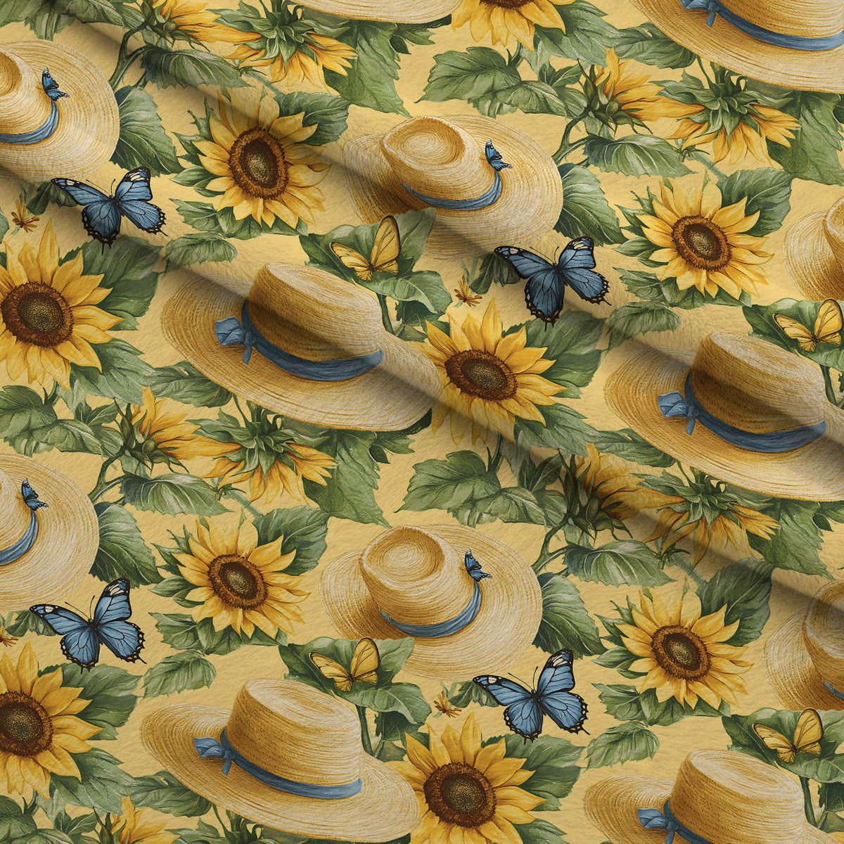 Sunflower Stroll Pattern 13 Minky Fabric