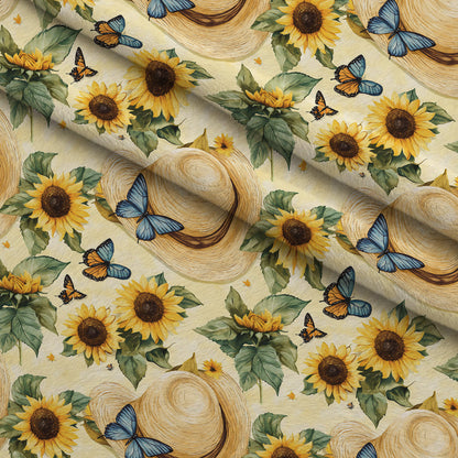 Sunflower Stroll Pattern 14 Minky Fabric