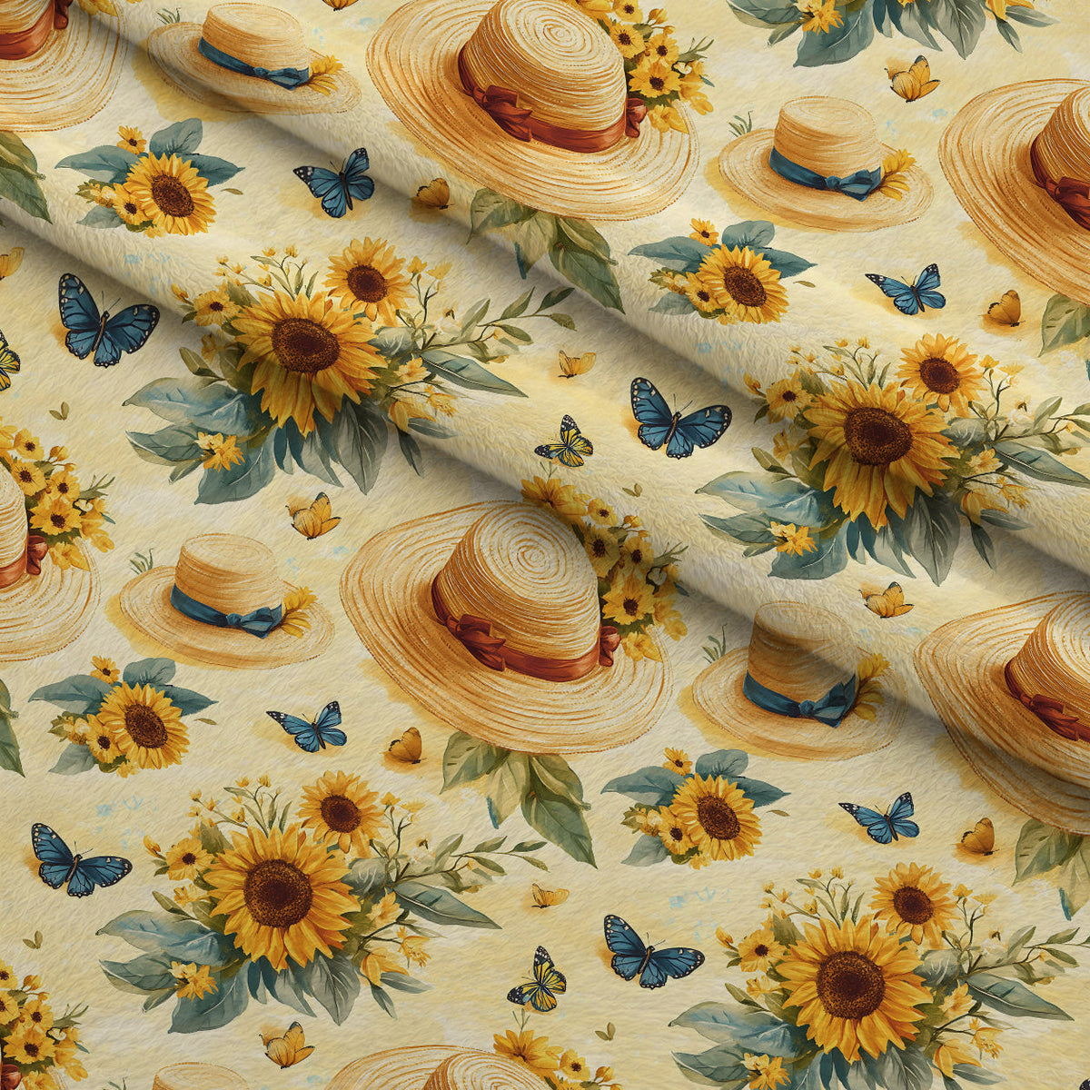 Sunflower Stroll Pattern 7 Minky Fabric