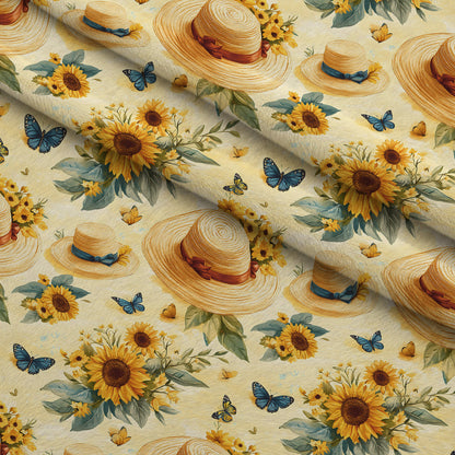 Sunflower Stroll Pattern 7 Minky Fabric