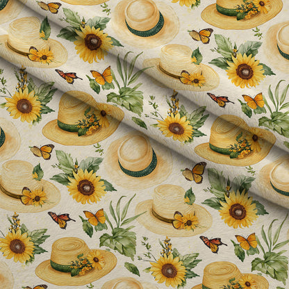 Sunflower Stroll Pattern 8 Minky Fabric