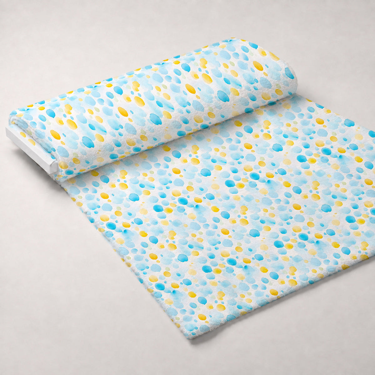 Sunlit Azulejo Pattern 35 Minky Fabric