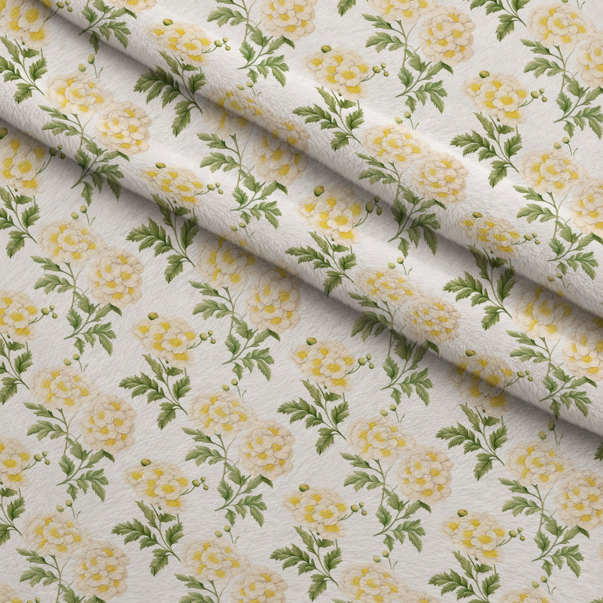 Sunlit Yarrow Pattern 7 Minky Fabric