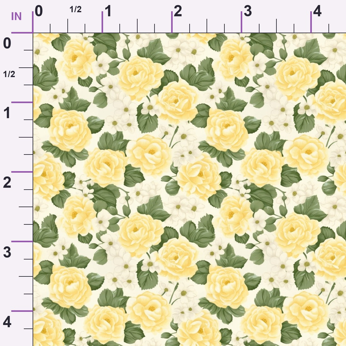 Sunlit Yarrow Pattern 8 Minky Fabric
