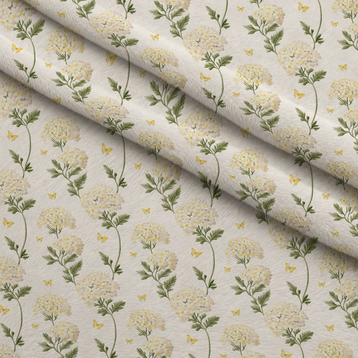 Sunlit Yarrow Pattern 9 Minky Fabric