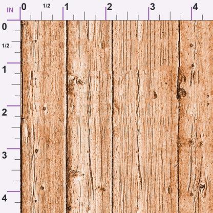 Sunny Yellow Planks Pattern 16 Minky Fabric